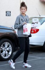 ZENDAYA COLEMAN Arrives at DWTS Studio in Hollywood