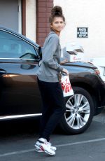ZENDAYA COLEMAN Arrives at DWTS Studio in Hollywood
