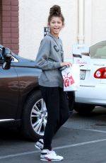 ZENDAYA COLEMAN Arrives at DWTS Studio in Hollywood