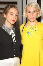 ZOE KAZAN at Honor Fashion Show in new York