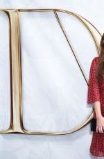 ZOEY DEUTCH at Diane Von Furstenberg Fashion Show in New York