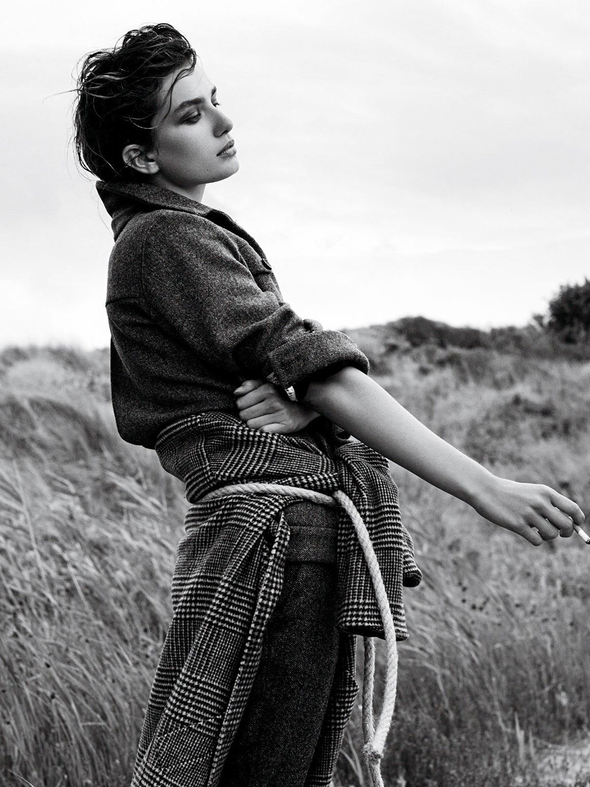 ANDREEA DIACONU in Vogue Magazine, October 2014 Issue – HawtCelebs