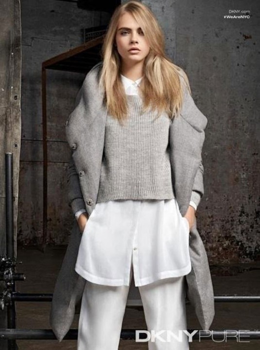 CARA DELEVINGNE - DKNY Resort