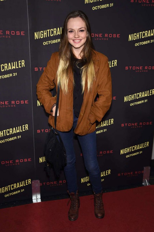 EMILY MEADE at Nightcrawler Premiere