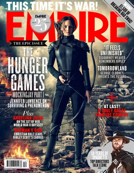 JENNIFER LAWRENCE on the Cover of Empire Magazine