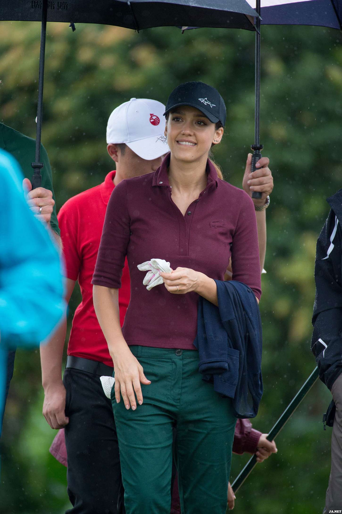 JESSICA ALBA at Mission Hills World Celebrity Pro-Am Golf Tour in China ...