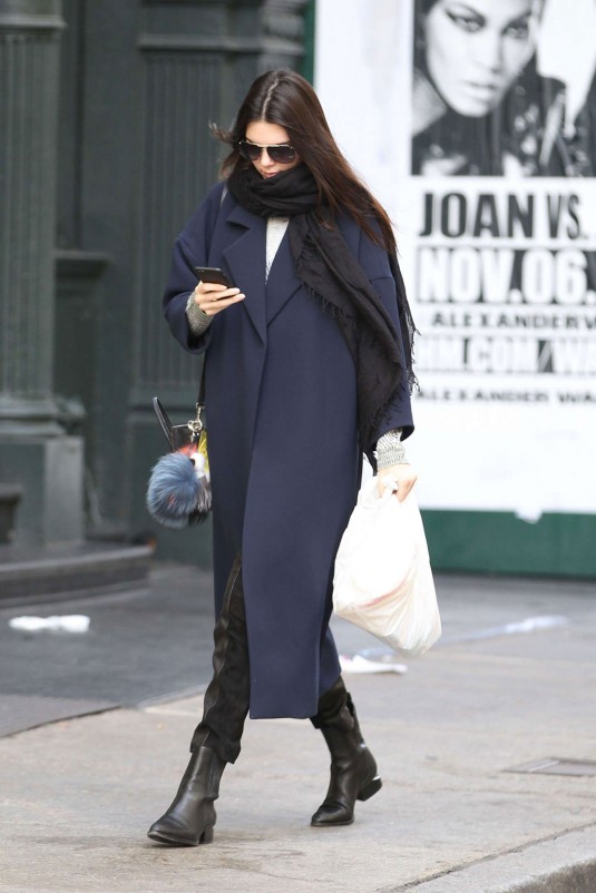 KENDALL JENNER Out in New York