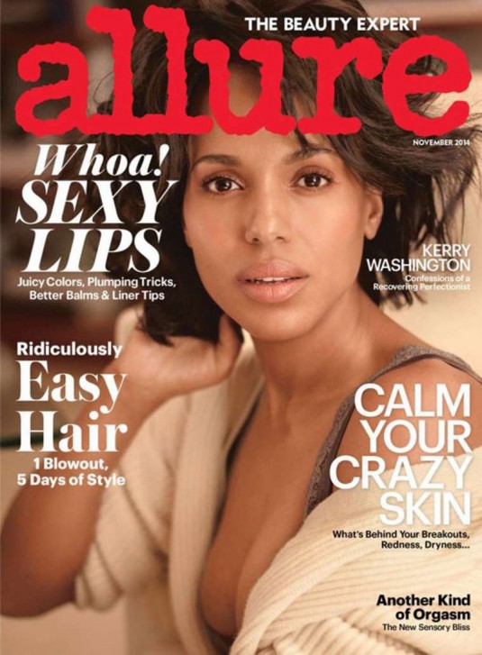 KERRY WASHINGTON on the Cover of Allure Magazine