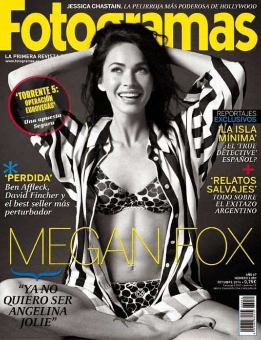 MAGAN FOX in Fotogramas Magazine