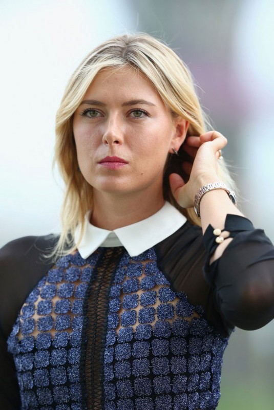MARIA SHARAPOVA at BNP Paribas WTA Finals: Previews in Singapore