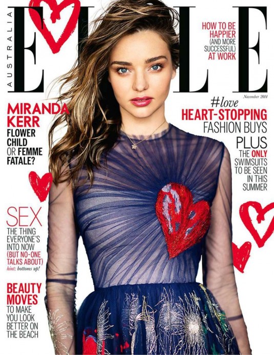 MIRANDA KERR in Elle Magazine