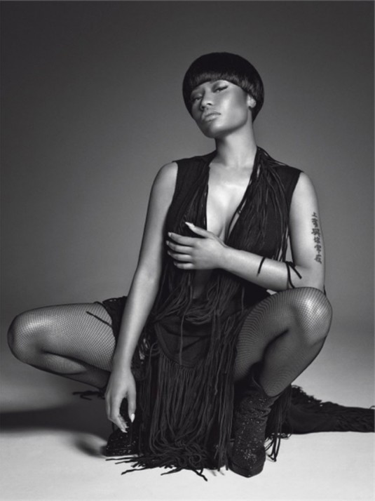 NICKI MINAJ in L'Uomo Vogue Magazine