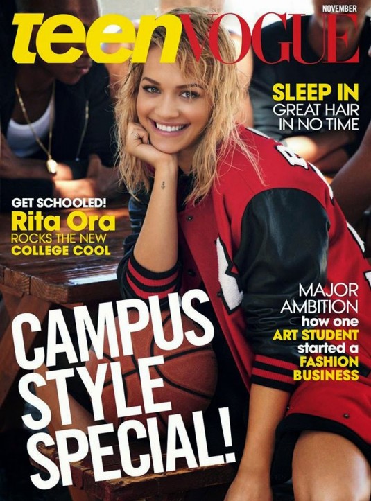RITA ORA in Teen Vogue Magazine