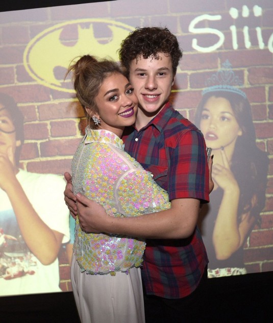 SARAH HYLAND at Nolan Gould's 16th Birthday Party