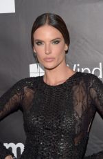 ALESSANDRA AMBROSIO at 2014 Amfar LA Inspiration Gala in Hollywood