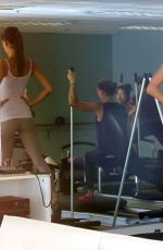 ALESSANDRA AMBROSIO at Pilates Class in Santa Monica