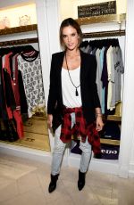 ALESSANDRA AMBROSIO at Wildfox Flagship Store Launch in West Hollywood