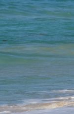 ALESSANDRA AMBROSIO on Bikini on the Beach in St. Barts