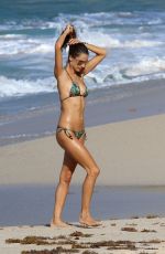 ALESSANDRA AMBROSIO on Bikini on the Beach in St. Barts