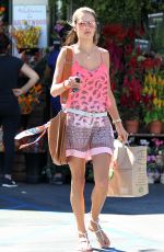 ALESSANDRA AMBROSIO Out Shopping at Whole Foods Market in Brentwood 0510