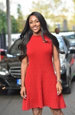 ALEXANDRA BURKE Leaves a Studio in London 2710