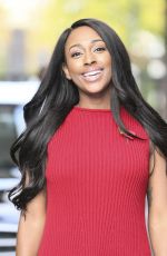 ALEXANDRA BURKE Leaves a Studio in London 2710