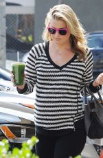 ALI LARTER Leaves Earth Bar in West Hollywood