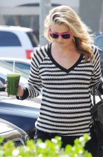 ALI LARTER Leaves Earth Bar in West Hollywood