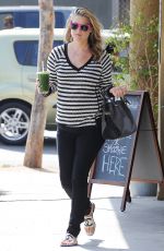 ALI LARTER Leaves Earth Bar in West Hollywood