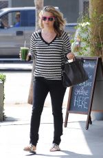 ALI LARTER Leaves Earth Bar in West Hollywood