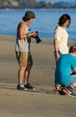 ALY and AJ MICHALKA at a Photoshoot on the Beach in Malibu