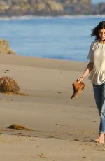 ALY and AJ MICHALKA at a Photoshoot on the Beach in Malibu