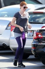 ALYSON HANNIGAN Out Shopping in Santa Monica 2510
