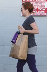 ALYSON HANNIGAN Out Shopping in Santa Monica 2510