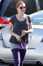 ALYSON HANNIGAN Out Shopping in Santa Monica 2510