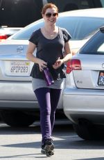 ALYSON HANNIGAN Out Shopping in Santa Monica 2510