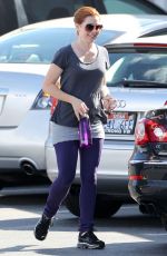 ALYSON HANNIGAN Out Shopping in Santa Monica 2510