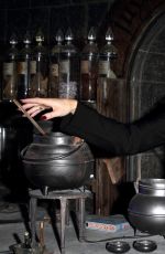 AMANDA HOLDEN at Dark Arts Launch Harry Potter Tour