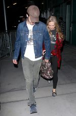 AMANDA SEYFRIED and Justin Long Night Out in Hollywood