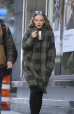 AMANDA SEYFRIED on the Set of Ted