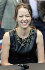 AMY ACKER at Persons of interest Press conference at Comic-con in New York