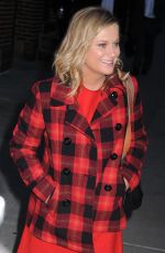 AMY POEHLER Arrives at Late Show with David Letterman in New York