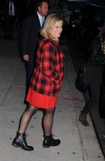 AMY POEHLER Arrives at Late Show with David Letterman in New York