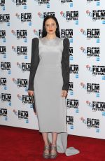 ANDREA RISEBOROUGH at Silent Storm Premiere in London