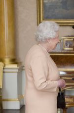 ANGELINA JOLIE Meets Queen Elizabeth II at Buckingham Palace