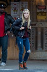 ANNASOPHIA ROBB Out and About in New York 2010