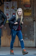ANNASOPHIA ROBB Out and About in New York 2010