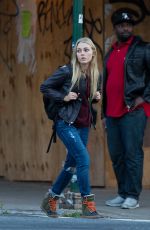 ANNASOPHIA ROBB Out and About in New York 2010