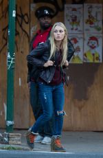 ANNASOPHIA ROBB Out and About in New York 2010