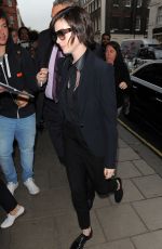 ANNE HARHAWAY Arrives at Her Hotel in London 2910